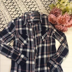 MERONA Plad button up top